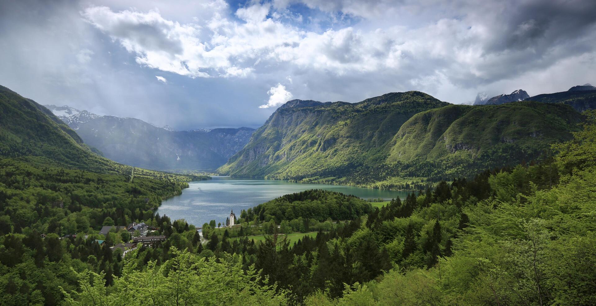 Slovinsko Julské Alpy Bohinj