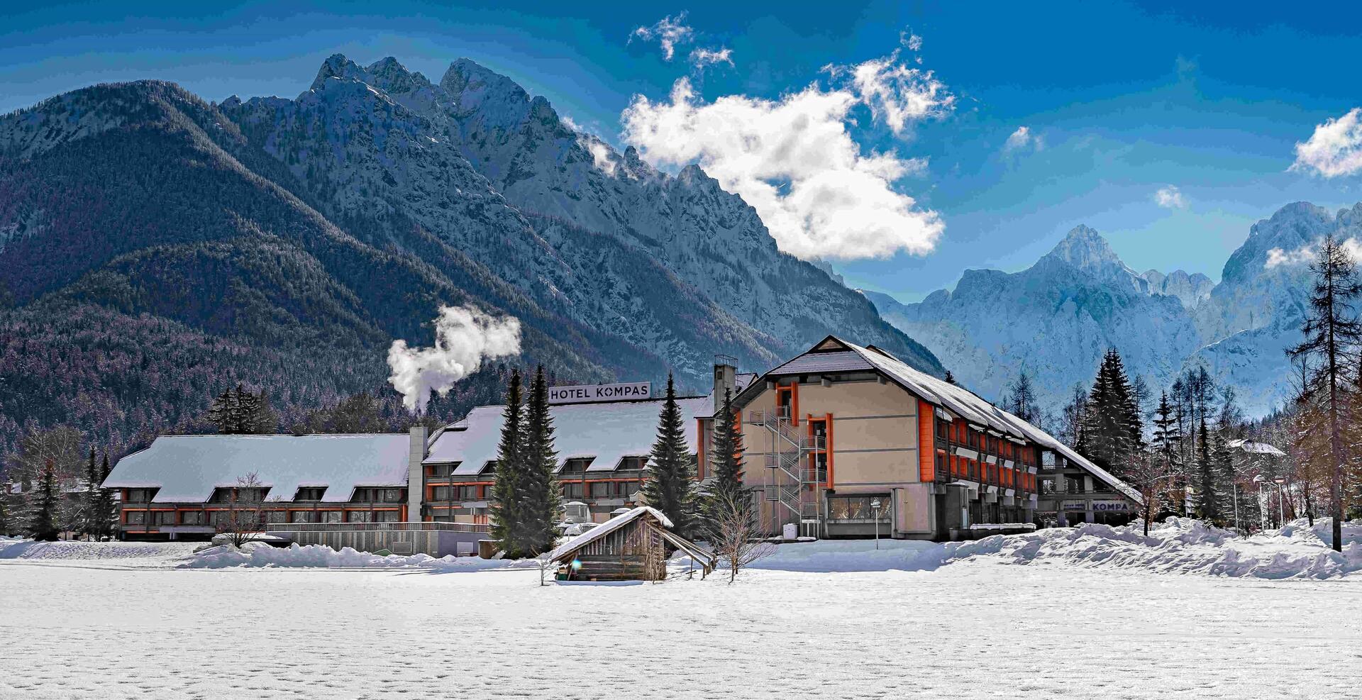 Slovinsko, Hotel Kompas, Alpské Slovinsko