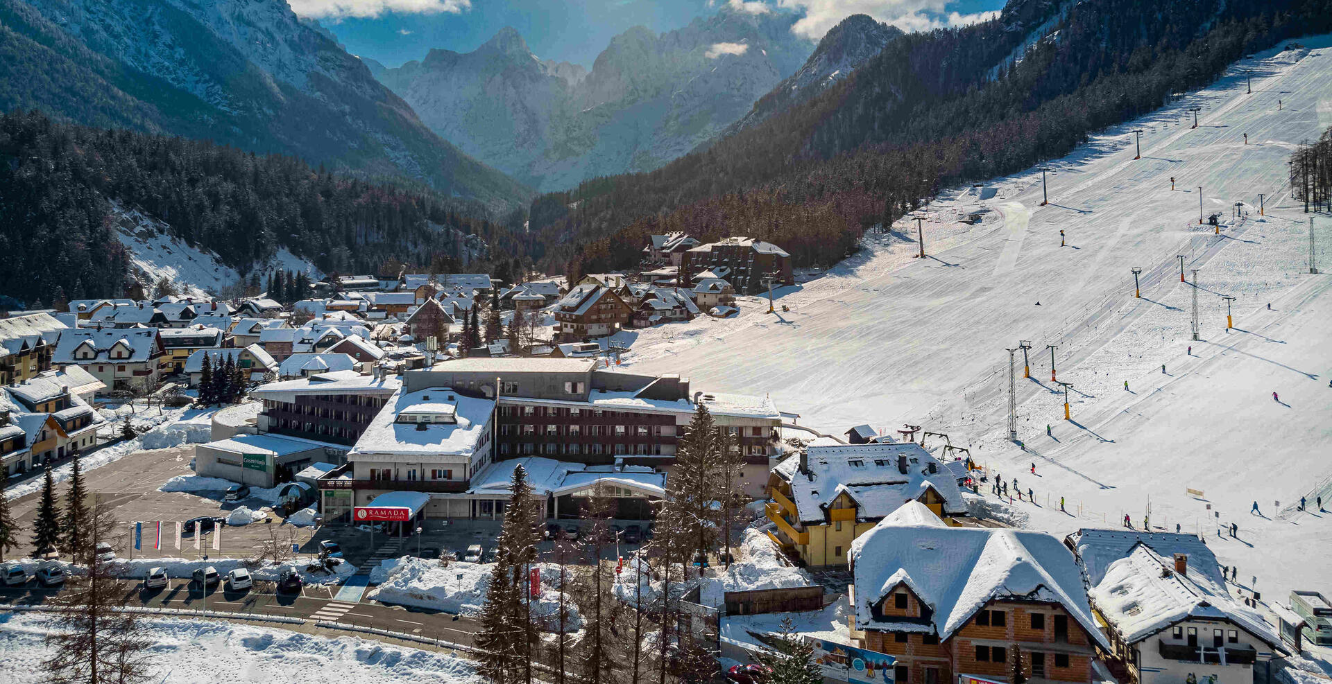 Slovinsko, Hotel Ramada resort, Alpské Slovinsko