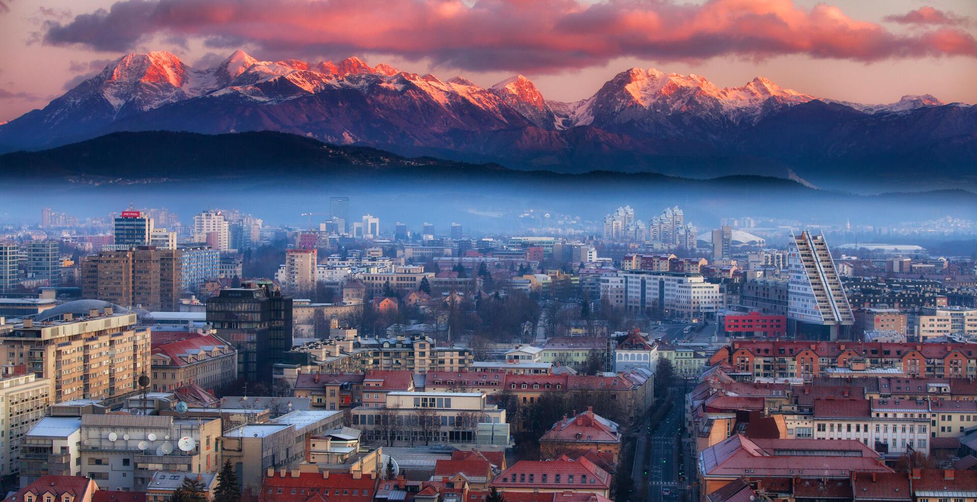 Slovinsko travel Kempy v Lublani a Středním Slovinsku