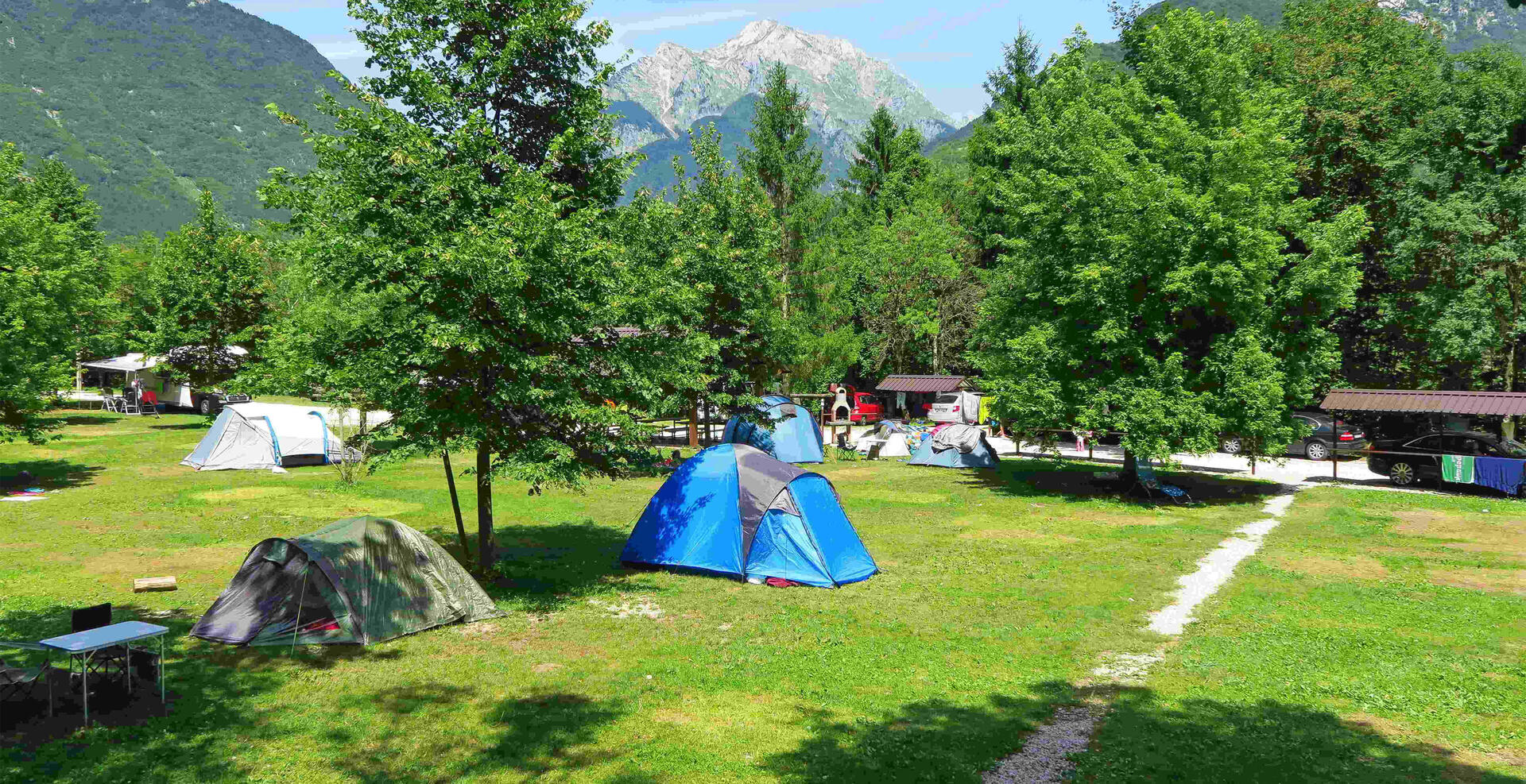 Slovinsko, Kemp Vodenca Bovec 