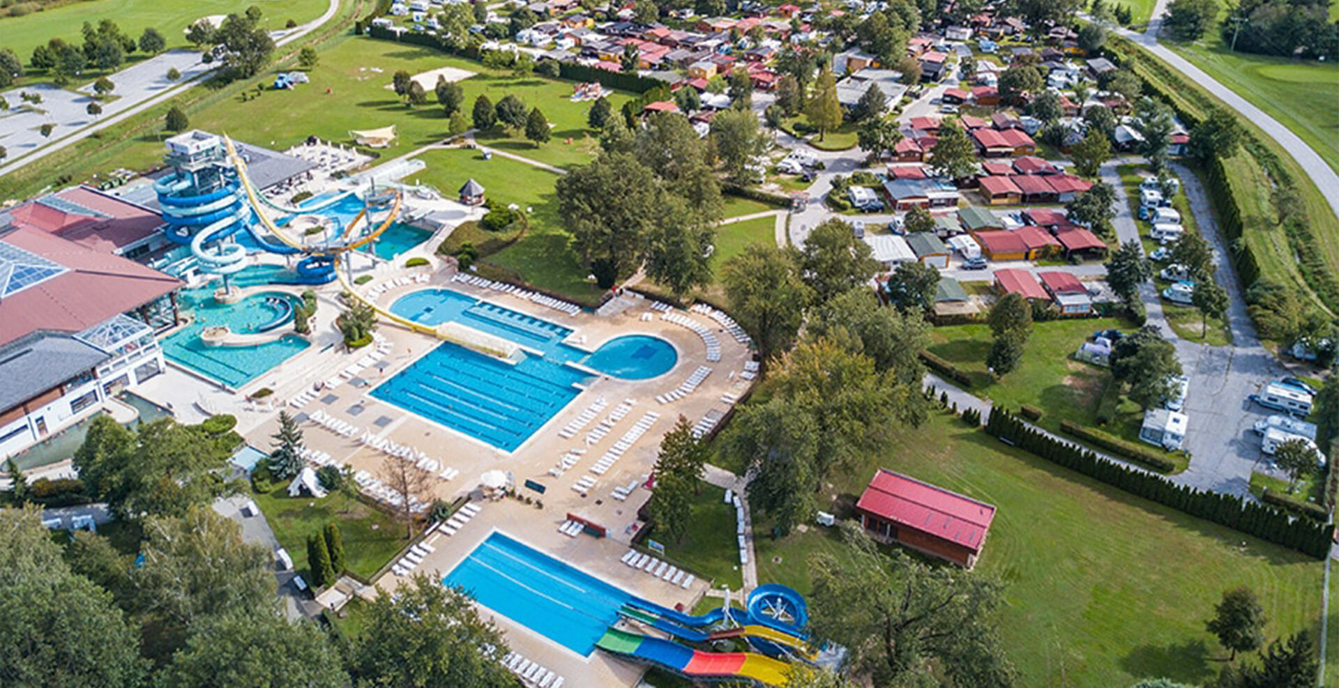 Slovinsko, kemp, Terme 3000 Moravske Toplice Spa